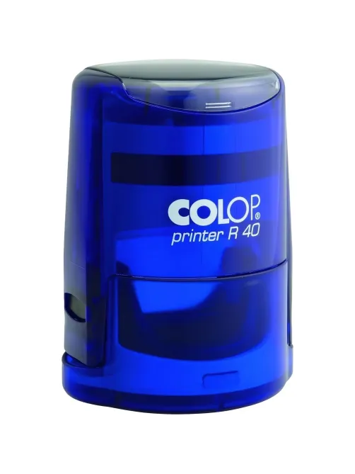 Оснастка для печати круг. с крышкой Pr. R40 индиго ColopАвстрия
