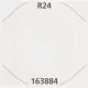 Оснастка для печати круг. d24 мм, Pr. R24 черная Colop