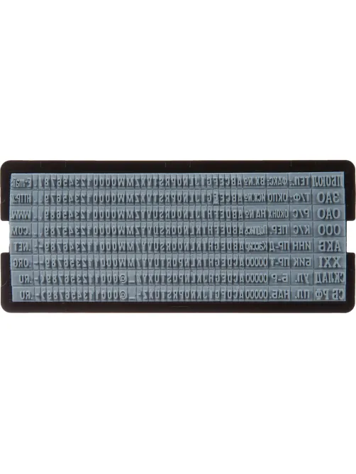 Штамп самонаборный Attache 8/10 стр. 60х40 с рамкой