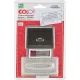 Штамп самонаборный NEW Printer С40-Set-F 6/4стр+рам.23х59мм 2кассы кор.черн
