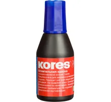 Краска штемпельная KORES синяя 71308 ев/эт