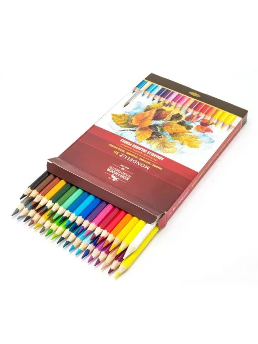 Карандаши акварельные KOH-I-NOOR, MONDELUZ 36 цв. шестигр, 3719/36