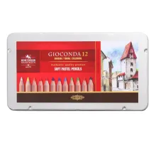 Карандаши пастельные цветные KOH-I-NOOR GIOCONDA SOFT 12цв/наб 8827012005PL