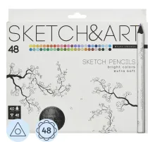Карандаши цветные SKETCH&ART4 мм, 48  30-0117