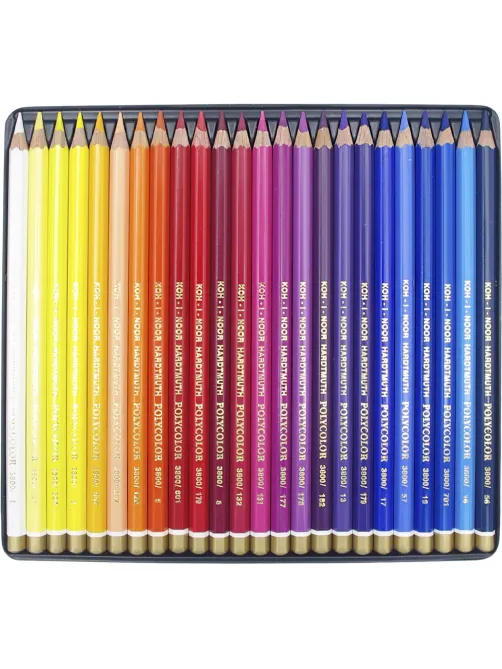 Карандаши цветные худож POLYCOLOR 3826 48цв/наб мет.кор. 3826048001PLRU