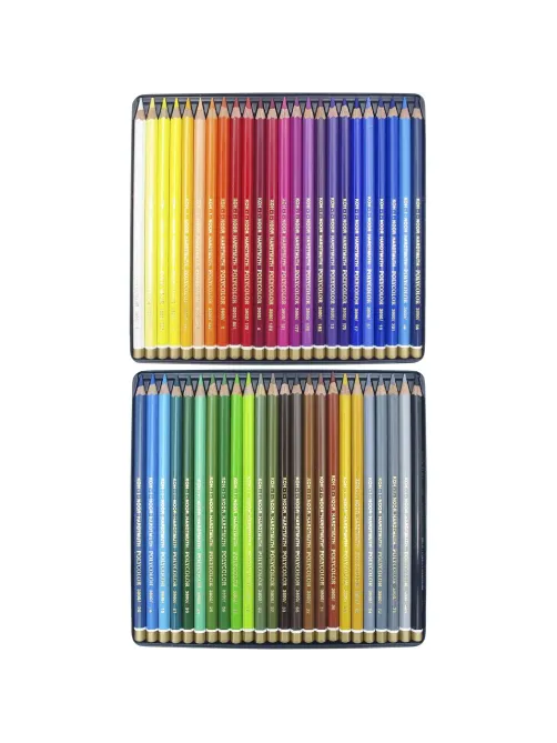 Карандаши цветные худож POLYCOLOR 3826 48цв/наб мет.кор. 3826048001PLRU