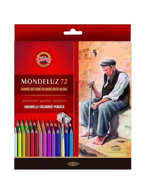 Карандаши акварельные MONDELUZ NATURE 3714 72цв/наб карт.уп 3714072001KZNV