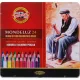 Карандаши акварельные цвет. KOH-I-NOOR MonduluzOldMan 24цв/наб 3724024001PL