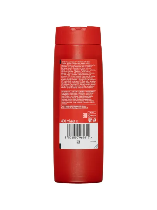 Гель для душа OLD SPICE +шампунь 3в1 Captain 400мл