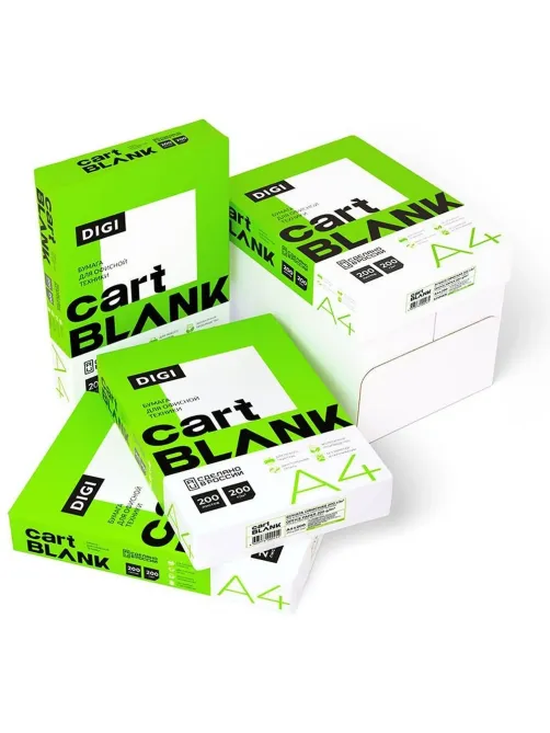 Бумага для цв.лазер.печ. Cartblank Digi (А4, 200 г/кв.м, 200 л)