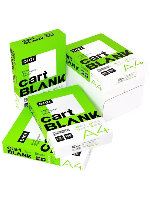 Бумага для цв.лазер.печ. Cartblank Digi (А4, 160 г/кв.м, 250 л)