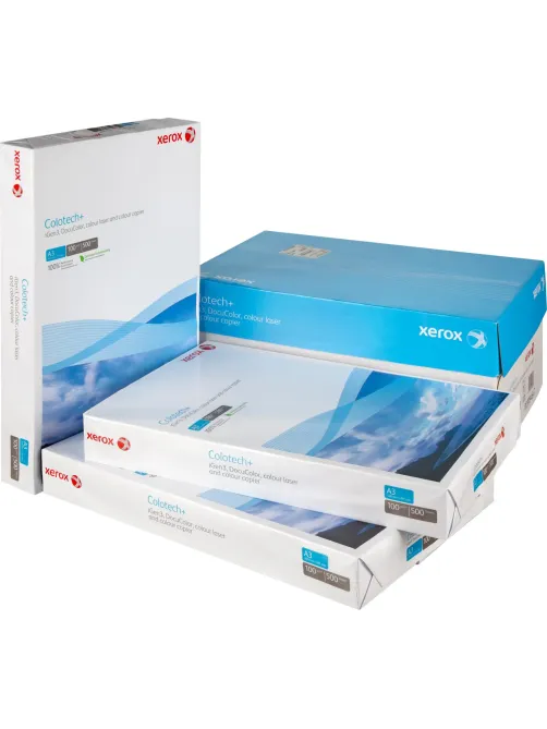 Бумага для цв.лазер.печ. Xerox Colotech + ( A3, 100 г/кв.м, 500)