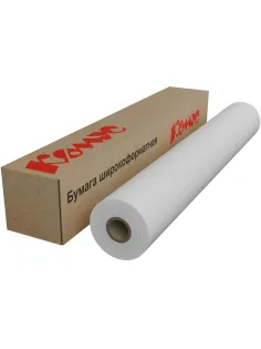 Бумага широкоформатная Bright white 90г 610ммх45м 50,8мм