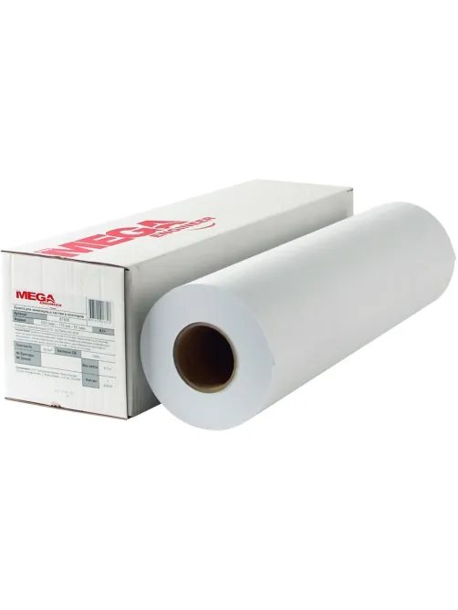 Бумага широкоформатная Bright white 80г 420ммх150м 76мм