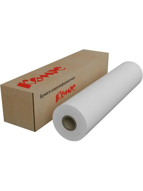 Бумага широкоформатная InkJet 80г 420ммх45м 50,8мм