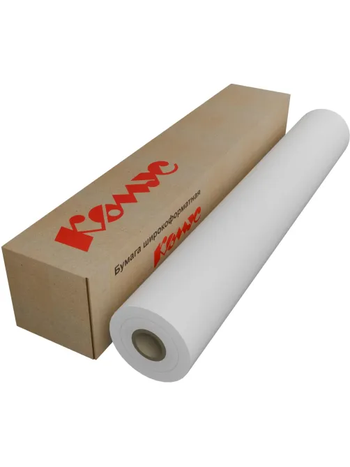 Бумага широкоформатная InkJet 80г 914ммх100м 50,8мм