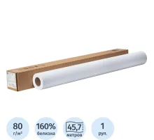 Бумага широкоформатная HP Universal Bond 80г 914ммх45.7м 50,8мм Q1397A
