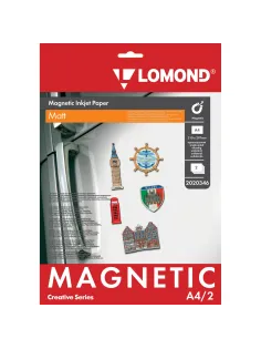 Фотобумага с магнитным слоем LOMOND Magnetic матовая A4, 2л (2020346)