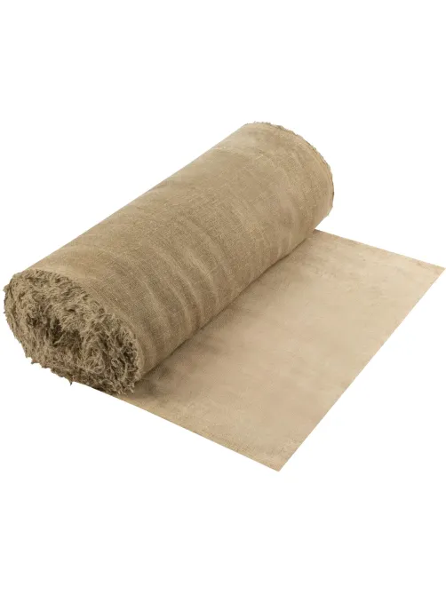 Полотно техническое Мешковина джут/лен 240г/м2, 110см +-2/ 100м