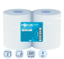 Бумага протирочная FocusJumbo 2сл 350м 33х35см 2рул/уп_5079732/50202789 МСК