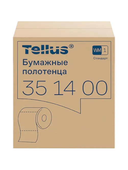 Бумага протирочная Торк/Tellus 1сл с перфорацией бирюзовый 1рул 351400