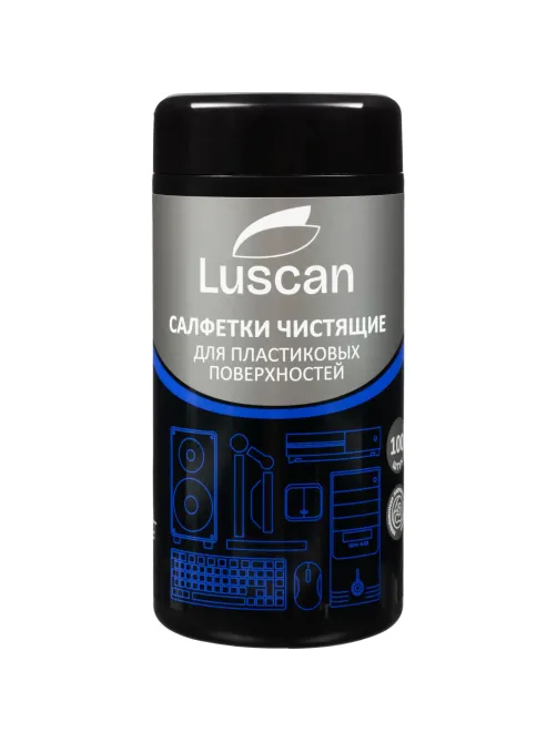 Салфетки д/поверхностей Luscan, туба, пов/пл, 100 шт, 130х150