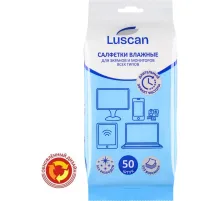 Салфетки д/экранов Luscan, пакет, 50 шт, XXL, 150х180