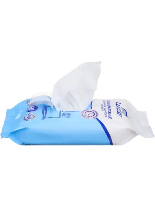 Салфетки д/экранов Luscan, пакет, 50 шт, XXL, 150х180