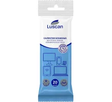 Салфетки Luscan д/экранов, биоразлагаемые, 20 шт, 110х190