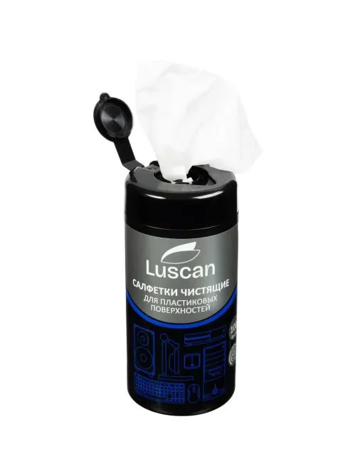 Салфетки д/поверхностей Luscan, туба, пов/пл, 100 шт, 130х150