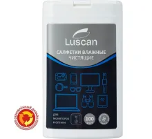 Салфетки д/экранов Luscan, малая туба, 100 шт, 90х115