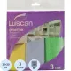 Салфетки хозяйственные Luscan из микрофибры 30х30см д/мебели, стекол 3шт/уп