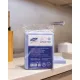 Салфетки хозяйственные Luscan Professional виск 90г/м2 30х38 5шт/уп голубые