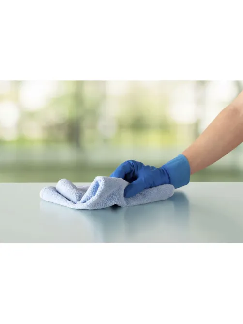 Салфетки хозяйственные Vileda ProfessionalМикроТаффСин.5шт/уп_174192/169918