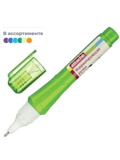 Корректирующий карандаш 8 мл Attache, металлический наконечник