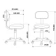 Кресло VB_Детское CH-W201NX серо-голубой Light-28