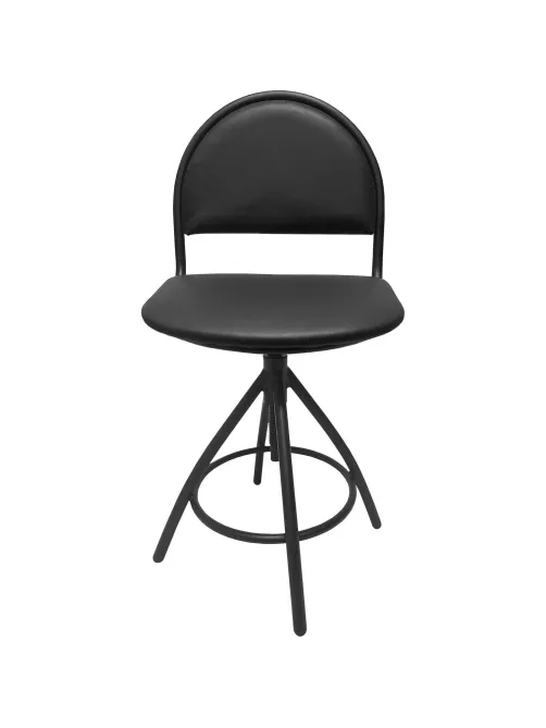 Стул лабораторный КО_EChair 232 PU РС01.00.61Т1 (РС 61Т1/61) к/з чер, винт