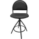 Стул лабораторный КО_EChair 232 PU РС01.00.61Т1 (РС 61Т1/61) к/з чер, винт