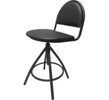 Стул лабораторный КО_EChair 232 PU РС01.00.61Т1 (РС 61Т1/61) к/з чер, винт