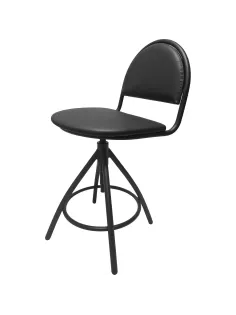 Стул лабораторный КО_EChair 232 PU РС01.00.61Т1 (РС 61Т1/61) к/з чер, винт