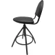 Стул лабораторный КО_EChair 232 PU РС01.00.61Т1 (РС 61Т1/61) к/з чер, винт