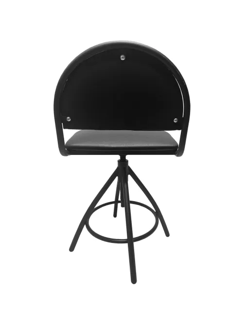 Стул лабораторный КО_EChair 232 PU РС01.00.61Т1 (РС 61Т1/61) к/з чер, винт