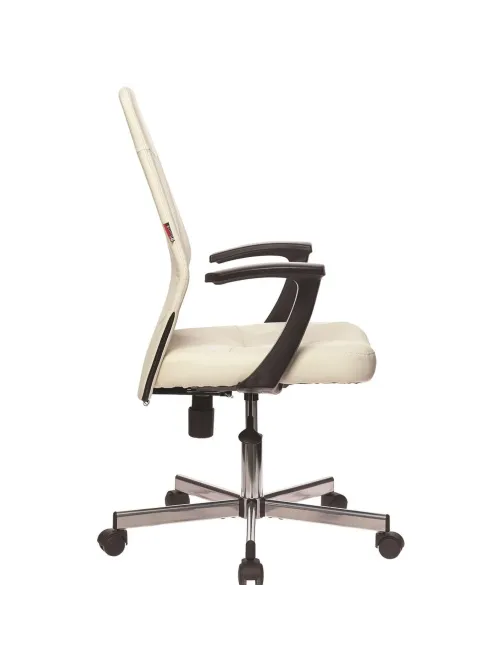 Кресло VB_EChair-224 DSL PPU к/з бежевый OR-10, хром