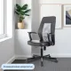 Кресло VB_EChair-225 PTW_G к/з черный, сетка серая (TW-04)