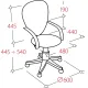Кресло VB_Echair-396W (LT) сетка/ткань черный пластик белый
