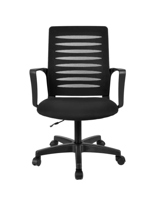Кресло UA_Webstar GTP Black сетка/ткань, черный, пластик, пиастра