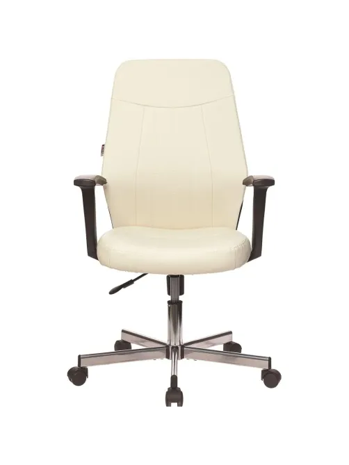 Кресло VB_EChair-224 DSL PPU к/з бежевый OR-10, хром