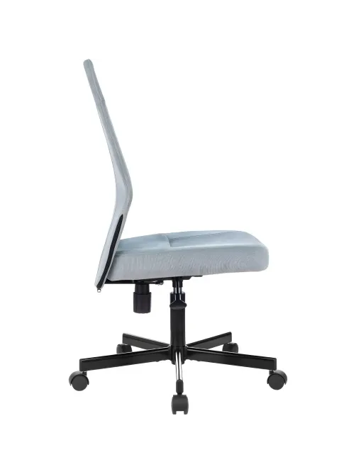 Кресло VB_EChair 224 LPU серо-голубой Light-28 металл
