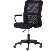 Кресло UT_Easy Chair 308 сетка/ткань, черный, 2603/W-11
