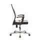 Кресло VB_EChair-225 DSL PTW к/з черный, сетка черная, хром